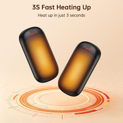 2 Pack Magnetic Rechargeable Hand Warmers